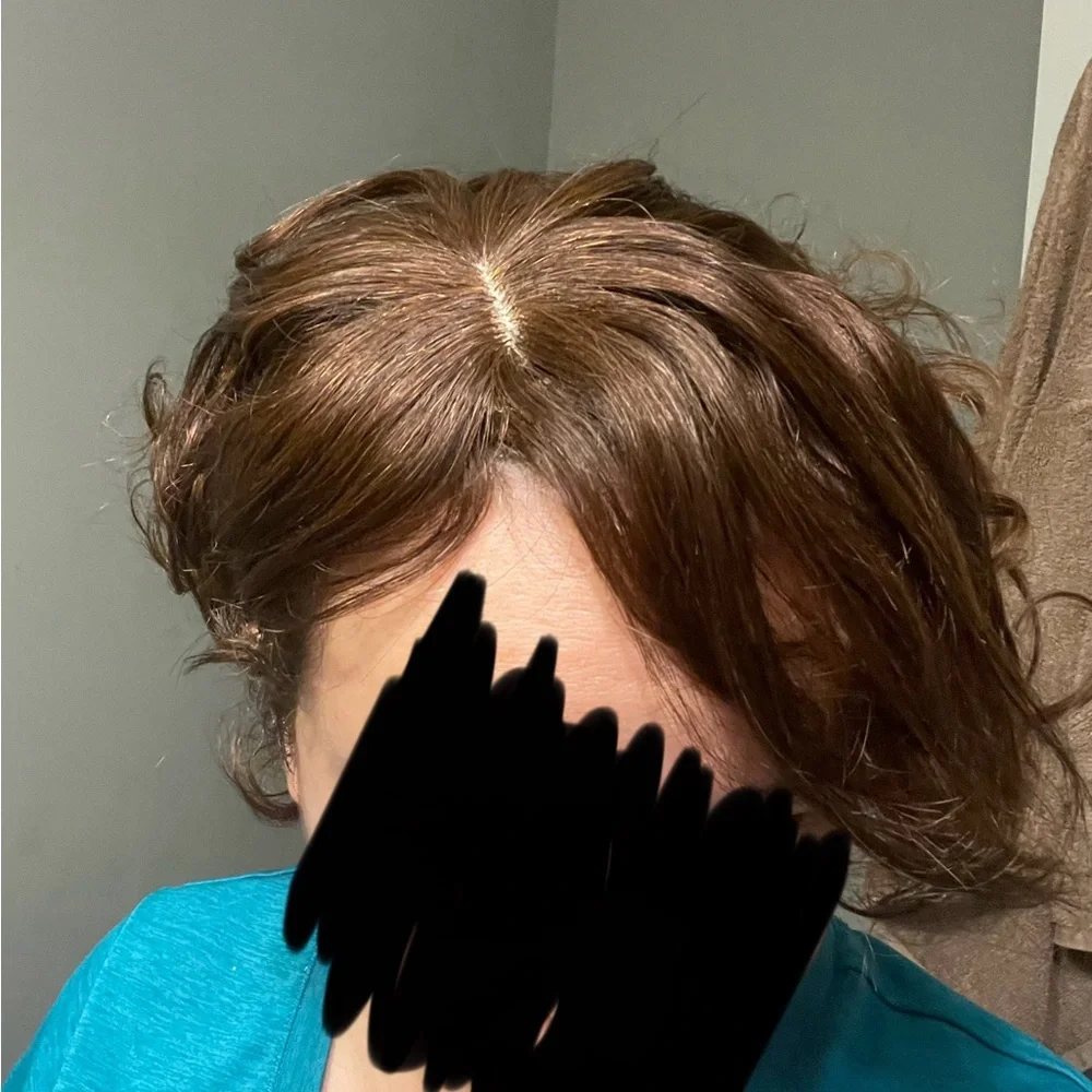 Women hair piece topper